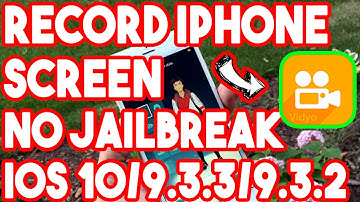 Updated Record Your iPhone/iPod/iPad Screen Via Vidyo Free No Jailbreak/Crash On iOS 10/9.3.3/9.3.2