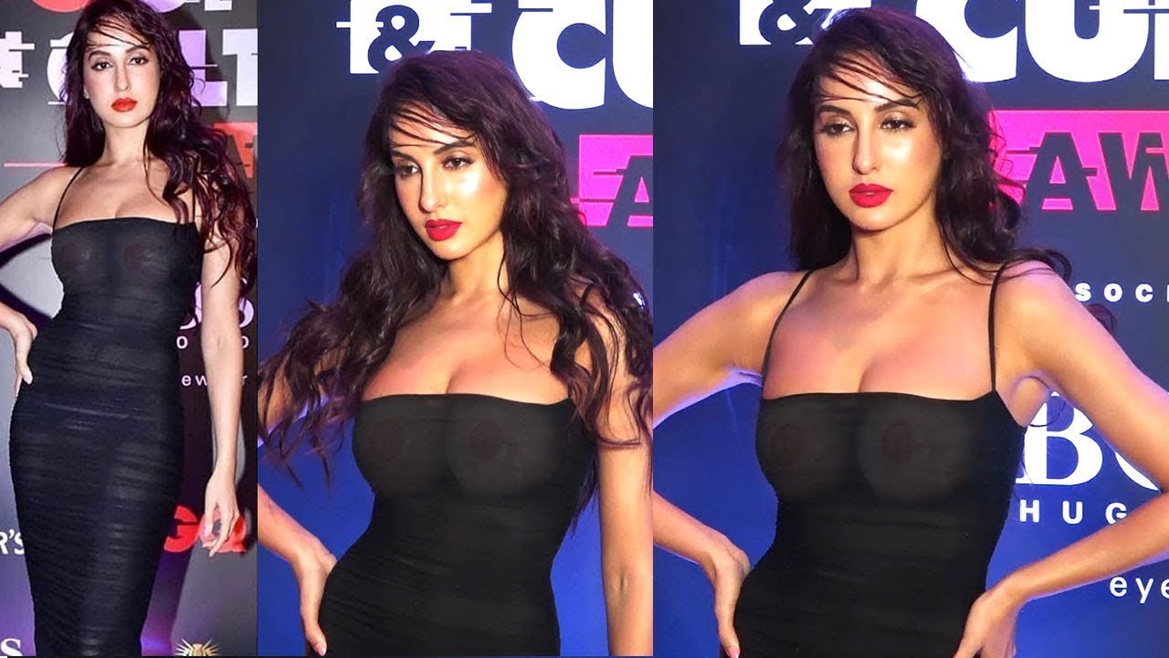 nora-fatehi-unbelievable-sh0king-transparent-dress-at-gq-style