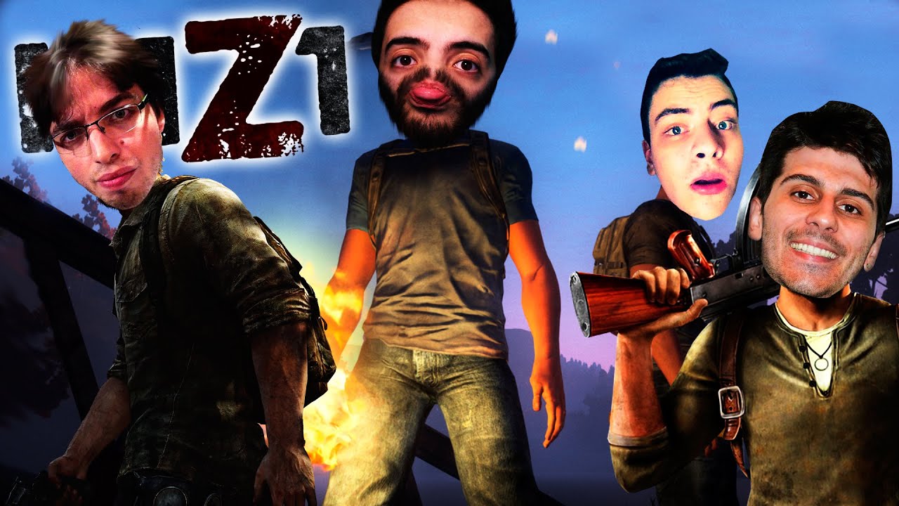 H1Z1 Battle Royale   Caiu igual um saco de batata! Ft  Zigueira, Drezzy, Nofaxu, Dohdoria, Stereo e