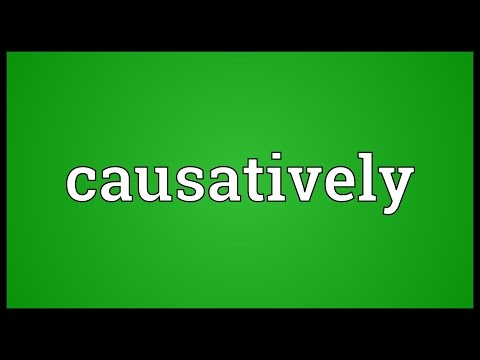 Header of causatively