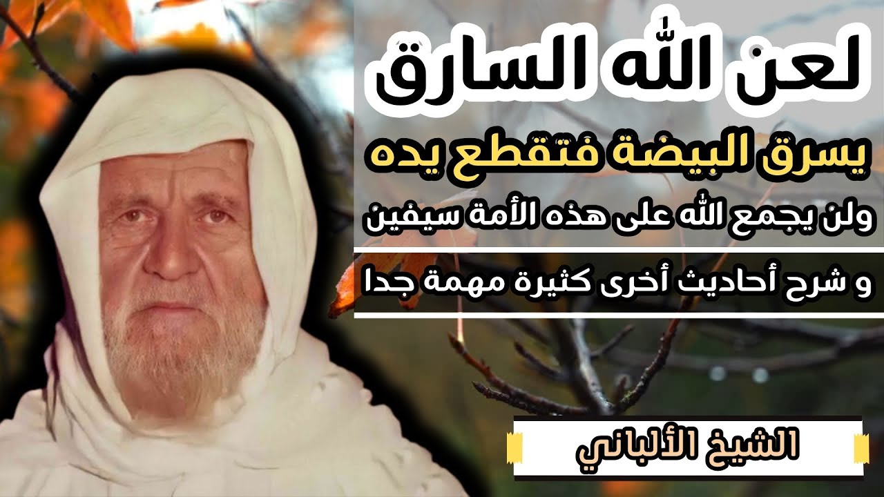 لعن الله السارق يسرق البيضة فتقطع يده و أحاديث أخرى !! || الشيخ الالباني رحمه الله