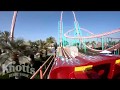 Xcelerator Launch Roller Coaster POV Knott's Berry Farm