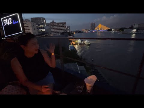 Rooftop อีกแล้ววววว  342 Bar ชิคๆชิลๆ ริมแม่น้ำเจ้าพระยา