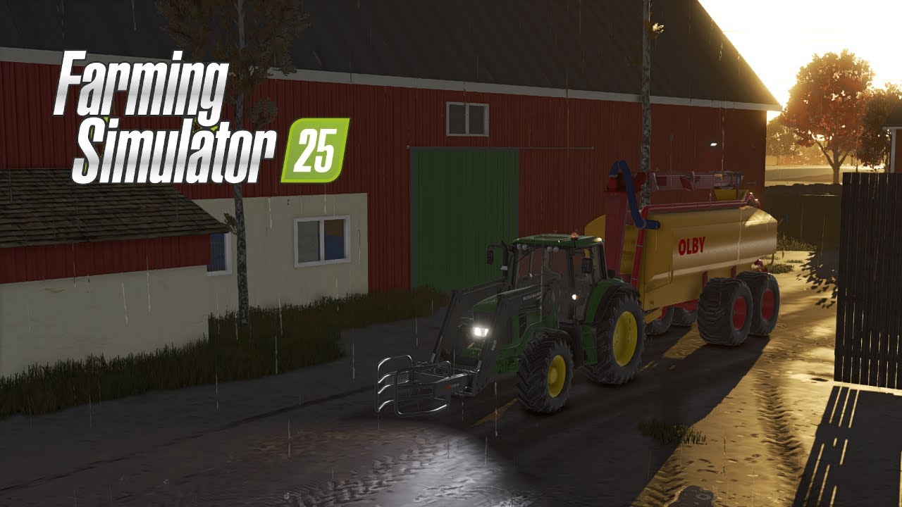 VISAR UPP NYA LADUGÅRDEN | FS25 | Southern Sweden - EP4 - YouTube