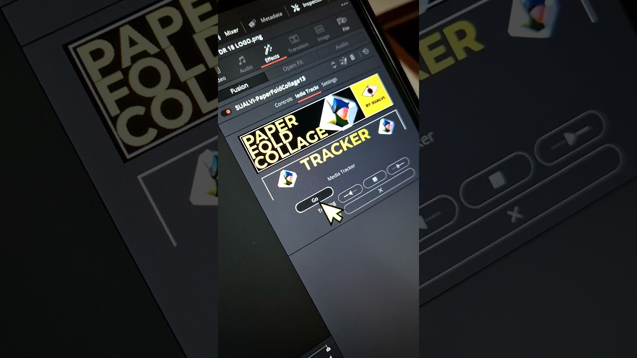 Paper Animation made easy #davinciresolve