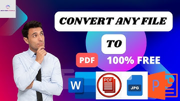 How to Convert Word, JPG, PPT to PDF & Vice Versa – 100% Free!