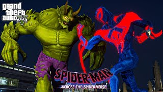 GTA 5 - Spiderman 2099 VS Ultimate Green Goblin