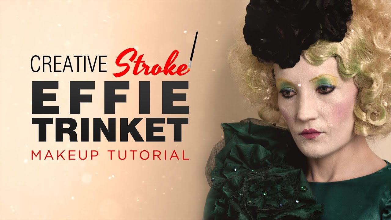 Effie Trinket (The Hunger Games) Makeup Tutorial