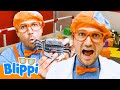 Blippi Constrói um Caranguejo Robô! 🦀🤖 Blippi Aprende Ciência!