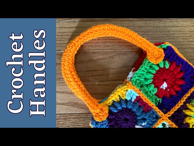 Crocheted Strap for a Bag: not stretchy and holding its shape