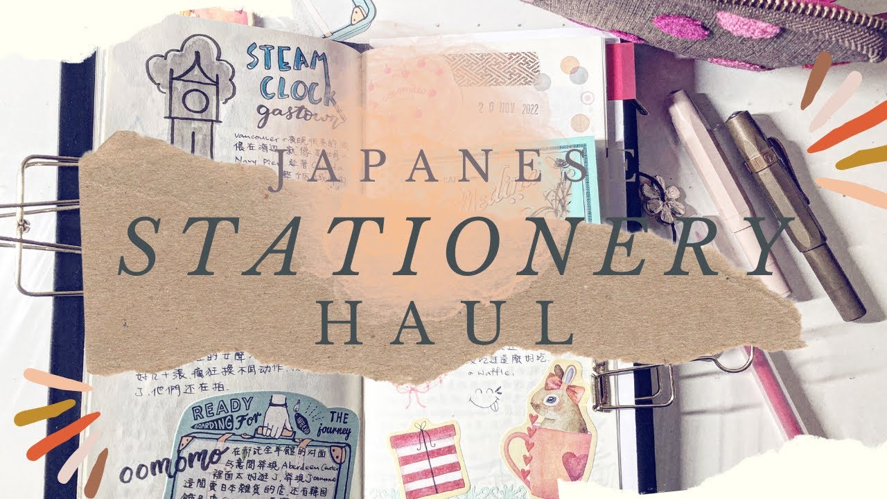 12 Unique & Cute Japanese Stationery Items (with demos