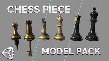 CHESS PIECE - Fuse & Key MODEL PACK - Demo - Unity