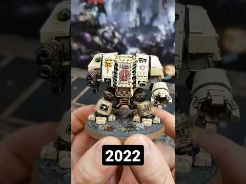 Painting A Warhammer 40k Dreadnought - How to Paint a Space Marine  Dreadnought 