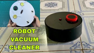 DIY Amazing Robot Vacuum Cleaner | Hướng Dẫn Làm Robot Hút Bụi Lau Nhà