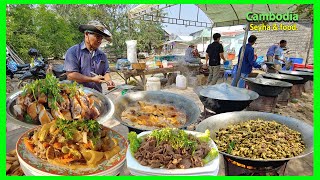 Event Wedding Food In​​ Prey Sleng Village! At After Noon Event! Food around Cambodia (Part II).