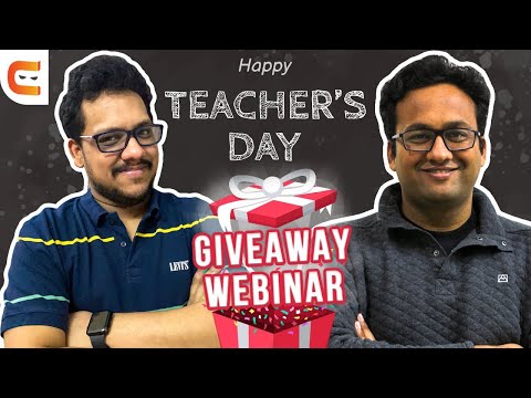Happy Teachers Day Give Away Webinar