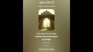 No Other Name | Acts 4:10-12 | Bible Song for Scripture Memorization