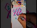 Number Fun 😄✍🏻 #shorts #art #fun #numbers #viral