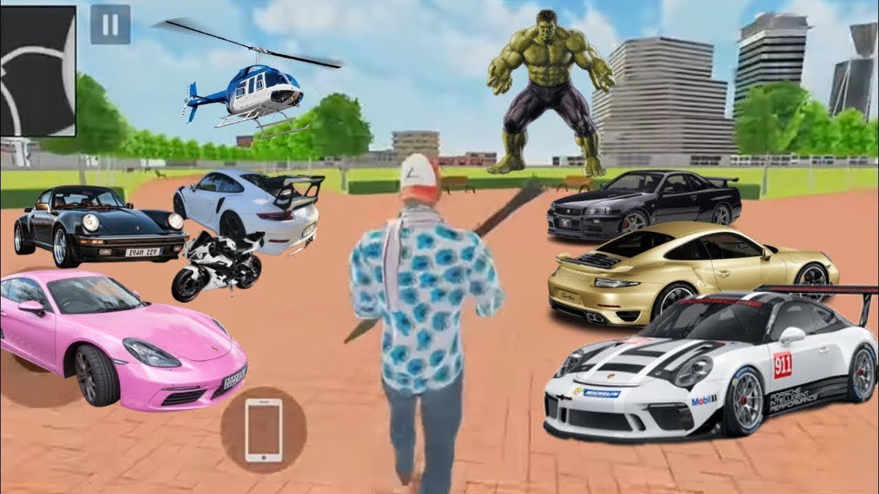 Franklin Fight With Hulk 💥 Indian Theft Auto 😱 Indian Bike Driving 3D 