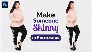 How to Make Someone Skinny in Photoshop | Fat to Slim Photoshop Tutorial