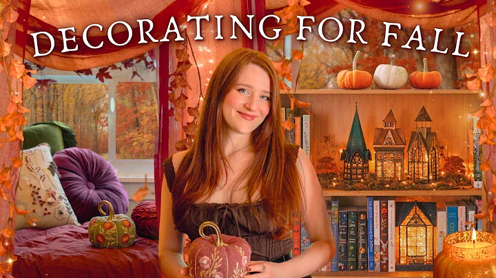 Decorating My Cottage for Fall 🍁 Cozy Fantasy Decor & Magical Autumn Crafts