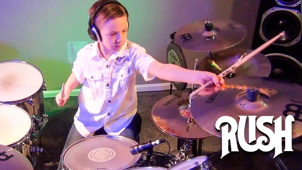 YYZ - RUSH (7 year old Drummer)