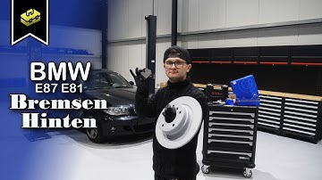BMW 1 E87 E81 E88 E82 Bremsen Hinten wechseln | Brakes Front Change |  Tutorial | VitjaWolf |