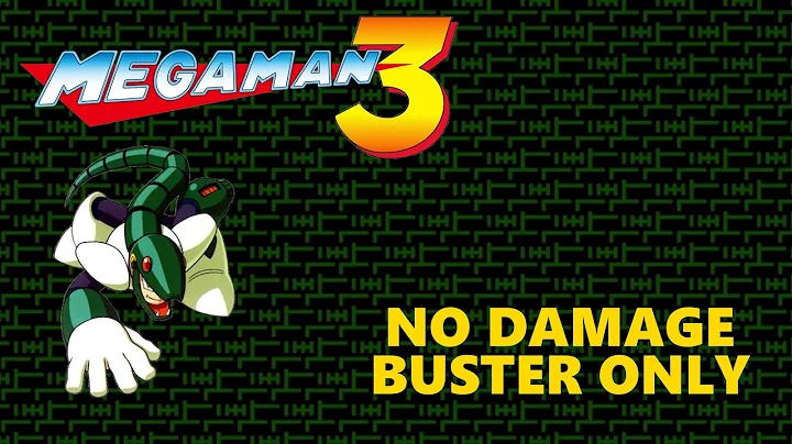 Mega Man Legacy Collection (MM3) - Snake Man (No Damage, Buster Only)
