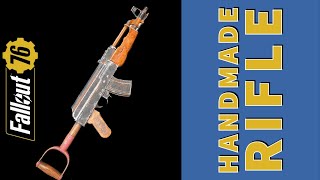 Handmade Rifle - Full Guide - Location, Plan, Mods, Stats, Legendary - Fallout 76 Steel Dawn