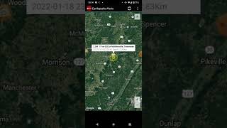 2 3 Eart uake McMinnville Tennessee 1-18-22