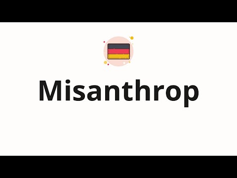 Video: Sino ang misanthrope?