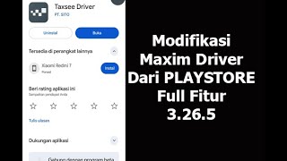 Playstore Taxsee Modif 3.26.5