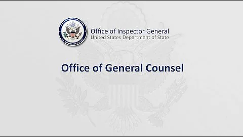 Office of General Counsel Overview