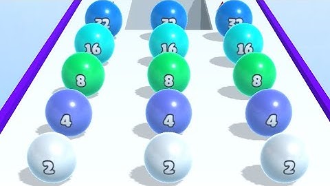 Ball Merge 2048 - MAX LEVEL Gameplay Walkthrough (Android,iOS) NEW UPDATE Ep 3