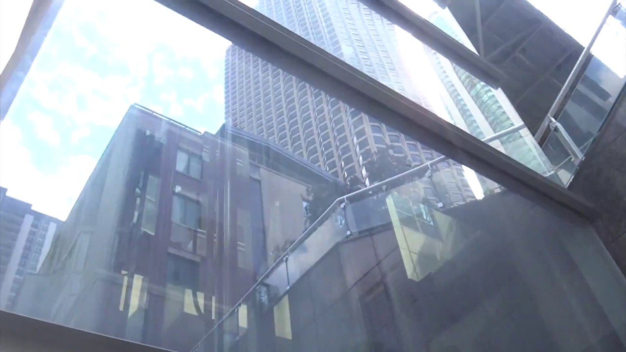 ThyssenKrupp Hydraulic Glass Elevator @ Lakeshore East Park in Chicago, IL