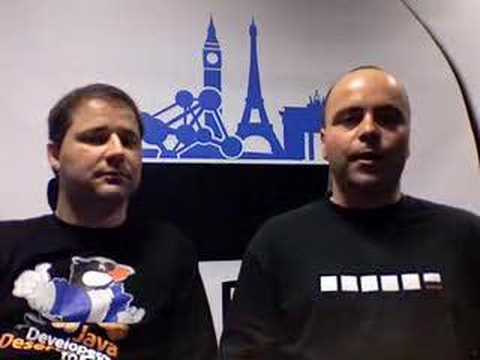 Bruno and Roman discuss NetBeans at JavaPolis