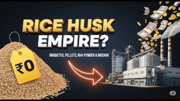 Rice Husk Business: Rice Husk Will Make You a Millionaire! Agri Waste Business India