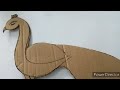 Beautiful peacock making | must watch| best cardboard craft ideas