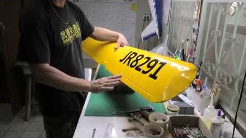 RC Piper Cub J3 balsa plane build - Pt 14: Covering the Wings