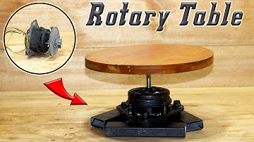 Rotator For Youtubers | Rotary Table Made From Scrap