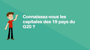 Où se situe le G20 ?
