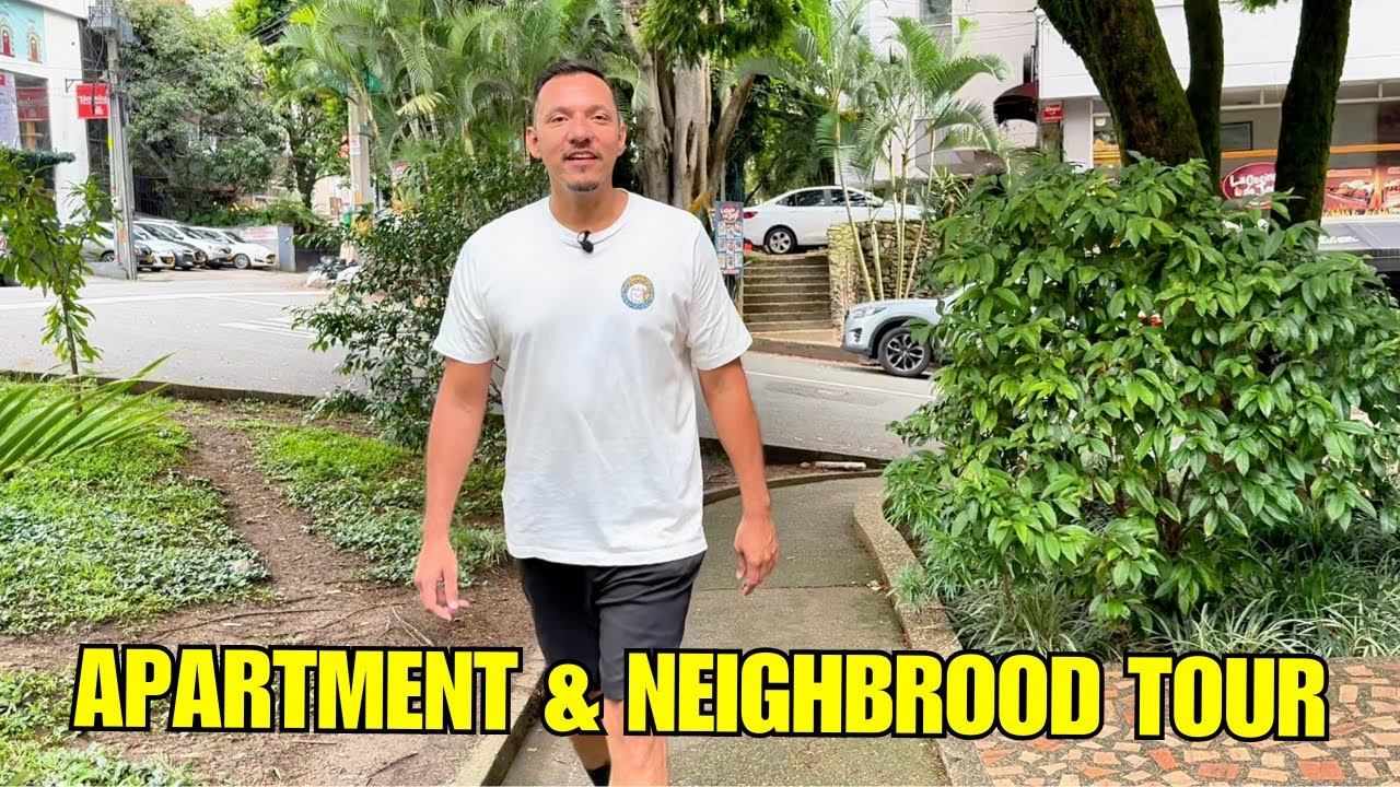 Medellin Apartment & Neighborhood Tour #medellinrealestate