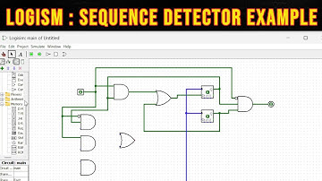 Logisim Sequence Detector Example