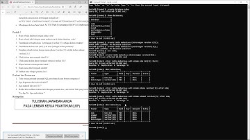 CARA MEMBUAT DATABASE MELALUI MARIADB