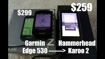 Garmin Edge 530 to Hammerhead Karoo 2