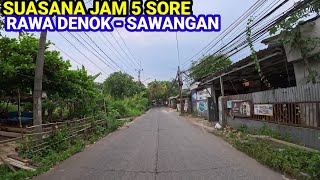PEMANDANGAN SORE SAWANGAN DEPOK ALA GOJEK MOTOVLOG | INSTA360 ACE PRO 2