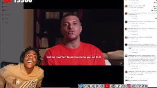 IShowSpeed Reacts To Mbappe Leaving PSG