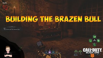 How to build the Brazen Bull Shield in the IX map - Call of Duty Black Ops 4 Zombies