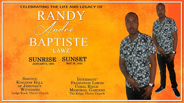 Celebrating the Life & Legacy of Randy André Baptiste - 