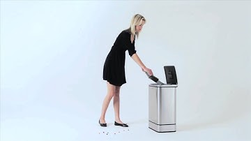 simplehuman Stainless Rectangular 40-Liter Sensor Trash Can at Bed Bath & Beyond